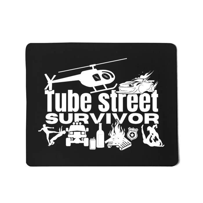 Tube Street Survivor Mousepad