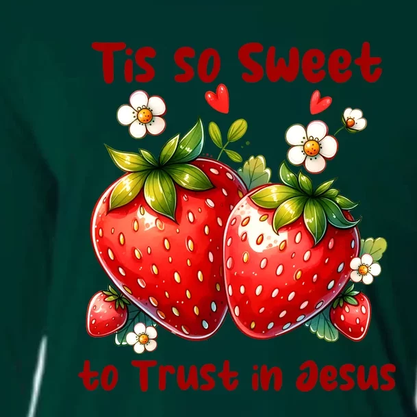 Tis So Sweet To Trust In Jesus Cooling Performance Long Sleeve Crew