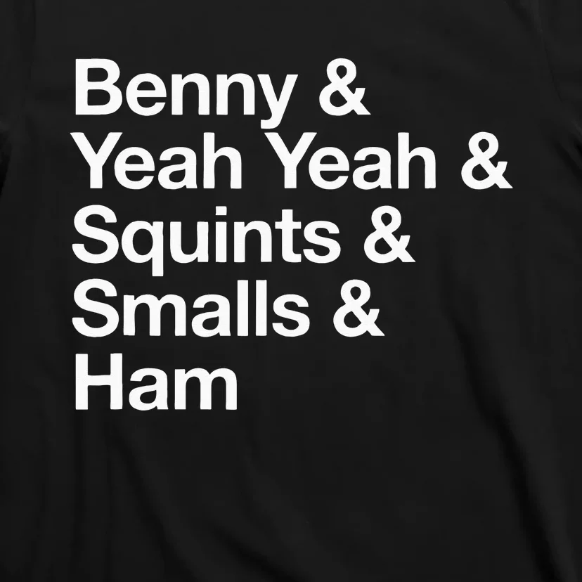 The Sandlot Stacked Name List T-Shirt