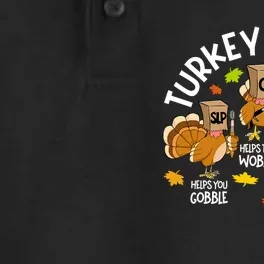 Turkey Squad Slp Ot Pt Therapy Team Fall Thanksgiving Dry Zone Grid Performance Polo