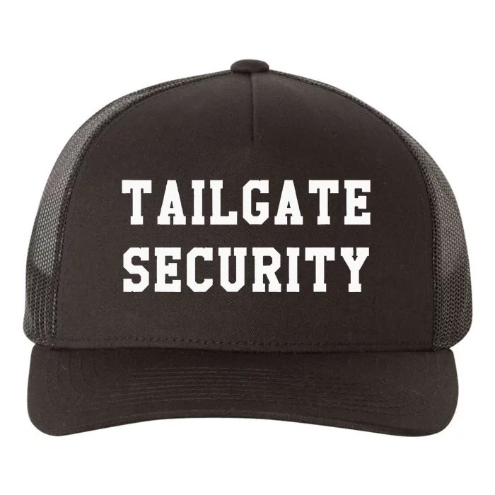 Tailgate Security Sport Party Gift Yupoong Adult 5-Panel Trucker Hat