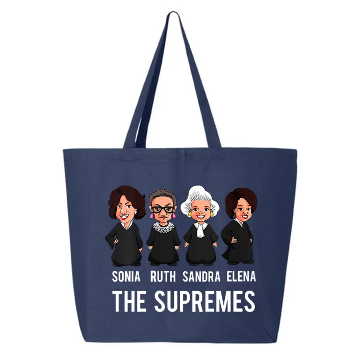 The Supremes Supreme Court Justices Rbg Funny Gift 25L Jumbo Tote