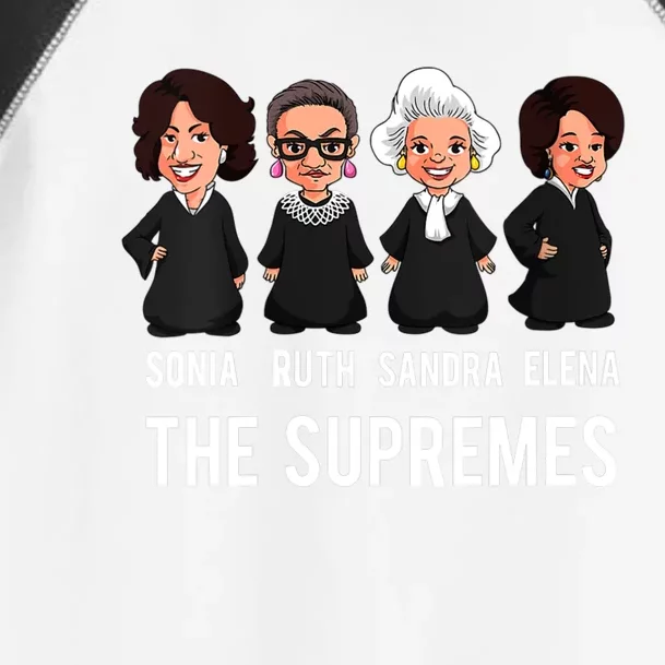 The Supremes Supreme Court Justices Rbg Funny Gift Toddler Fine Jersey T-Shirt