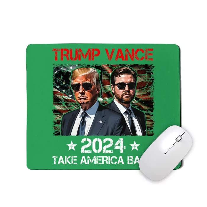 Trump Shot Strong President Bloody Ear Bleeding Trump 2024 Mousepad