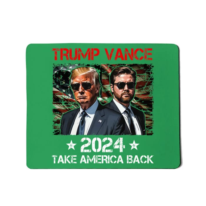 Trump Shot Strong President Bloody Ear Bleeding Trump 2024 Mousepad