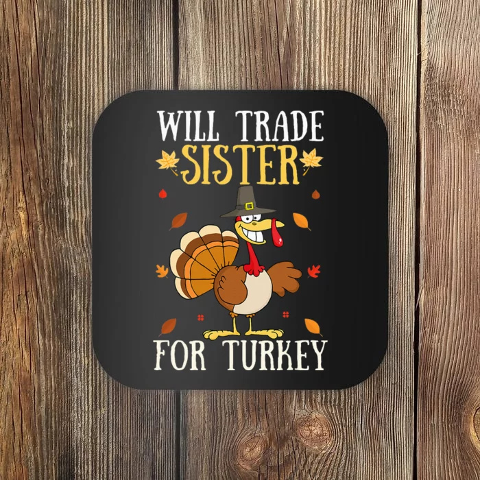 Thanksgiving Swap Sister for Turkey Coaster