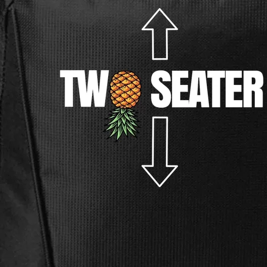 Two Seater Swinger Pineapple Funny City Backpack