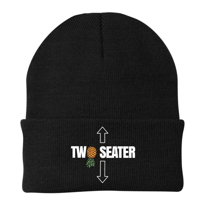 Two Seater Swinger Pineapple Funny Knit Cap Winter Beanie