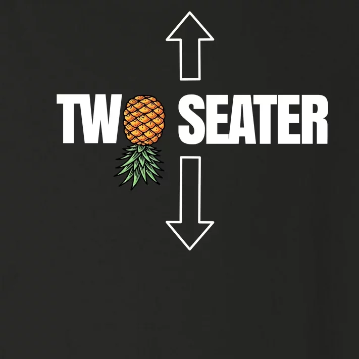 Two Seater Swinger Pineapple Funny Toddler Long Sleeve Shirt