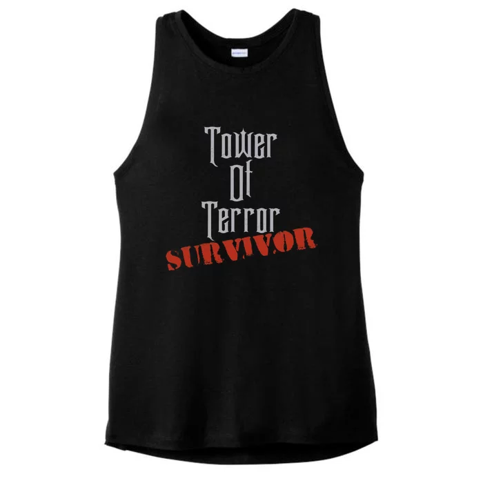 Tower Survivor Ladies Tri-Blend Wicking Tank