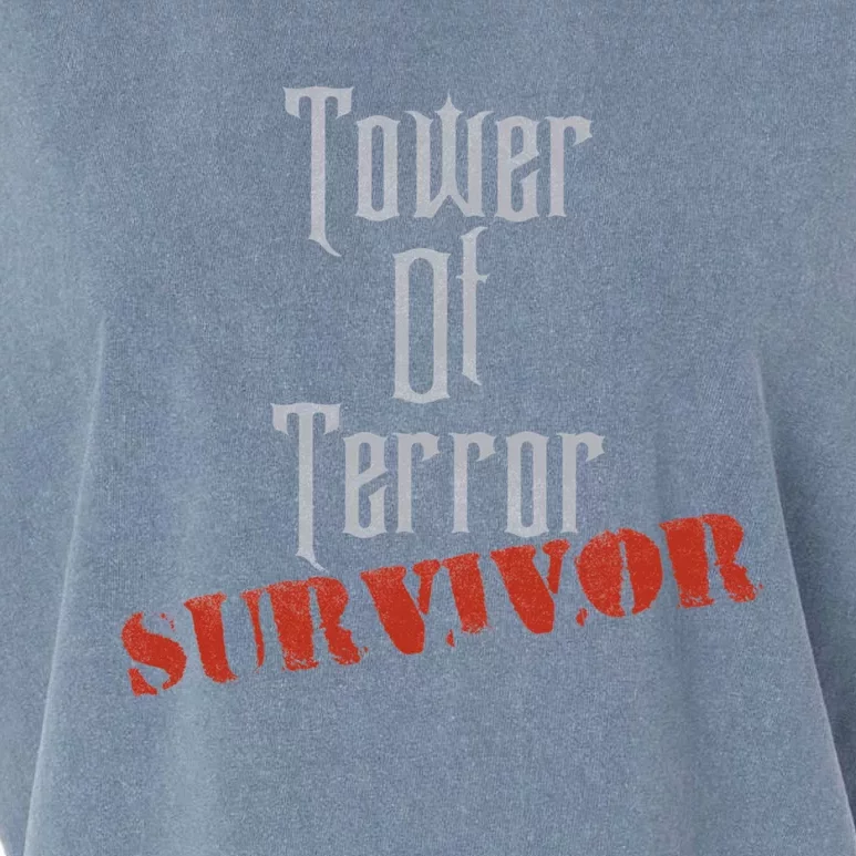 Tower Survivor Garment-Dyed Women's Muscle Tee