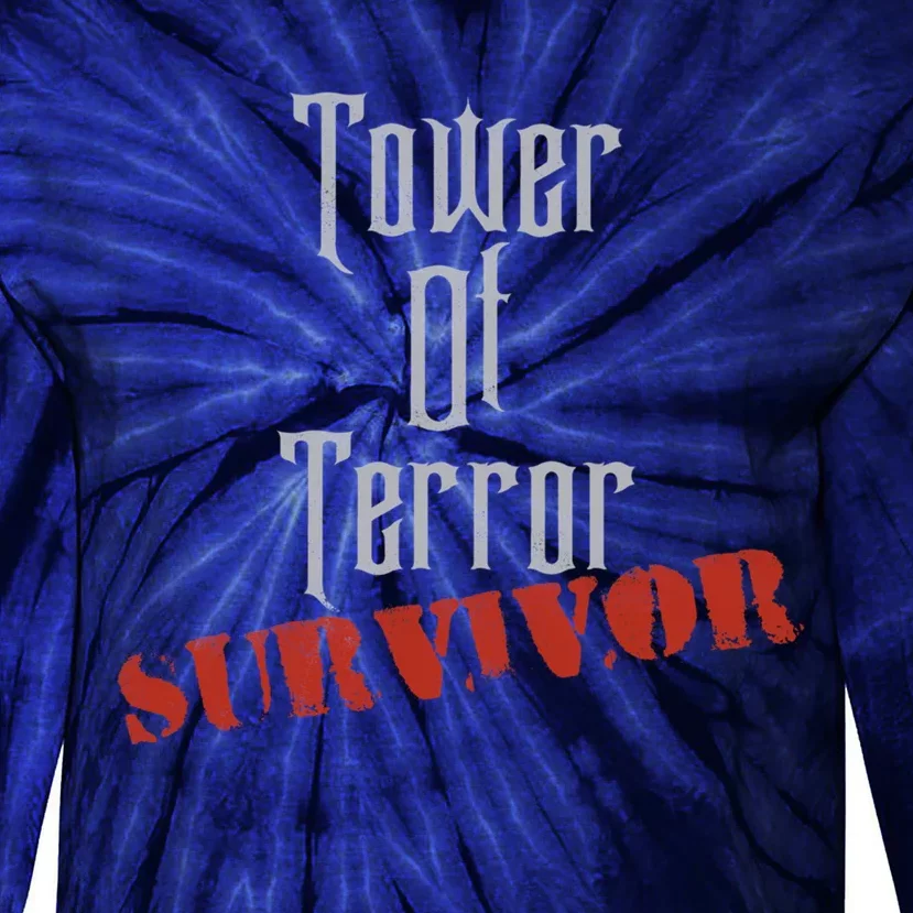 Tower Survivor Tie-Dye Long Sleeve Shirt