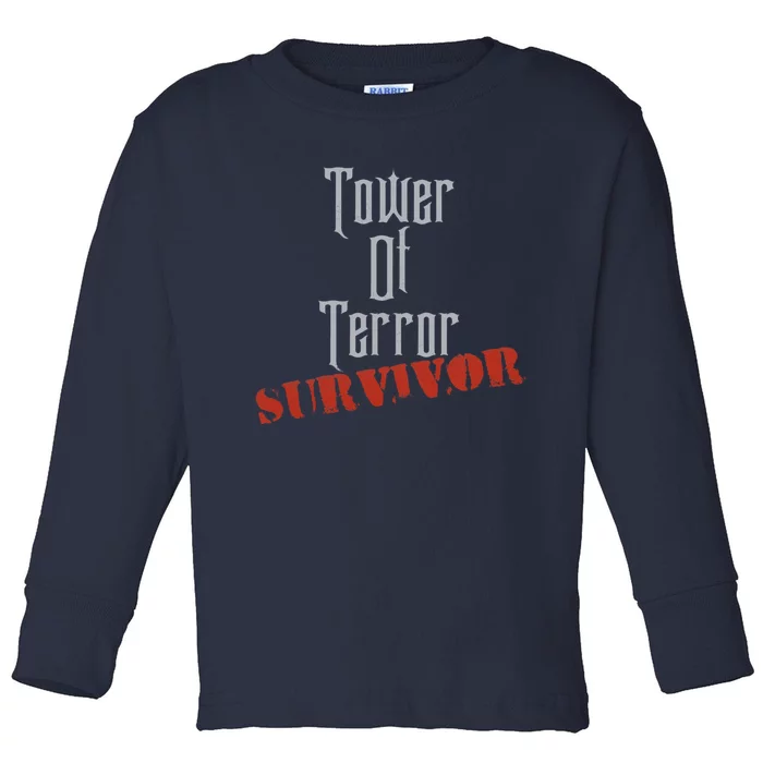 Tower Survivor Toddler Long Sleeve Shirt