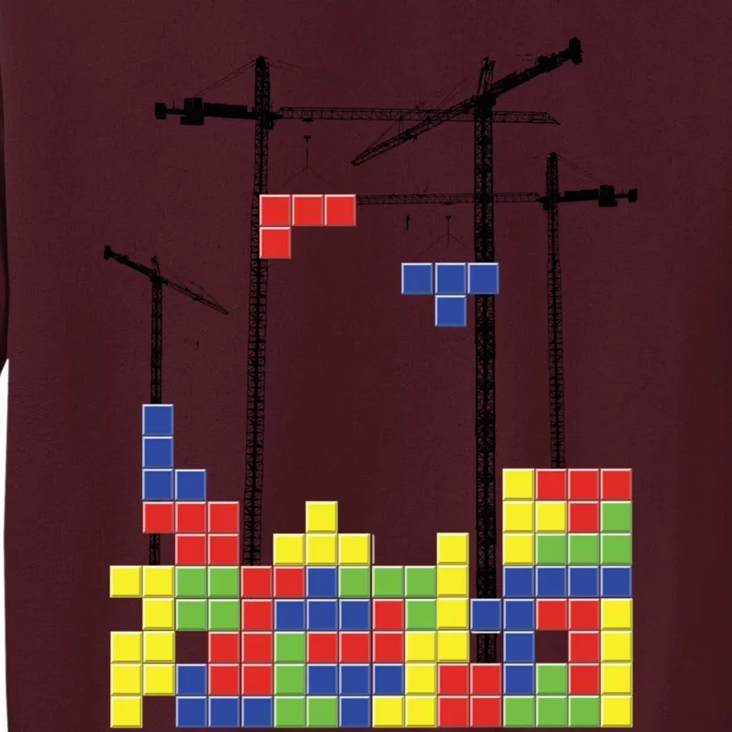 Tetris Skyline Tall Sweatshirt