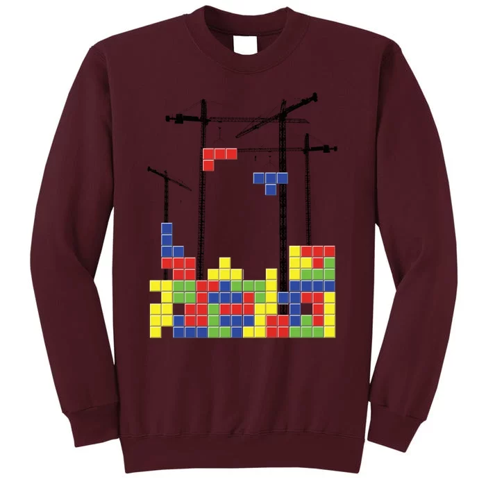 Tetris Skyline Tall Sweatshirt