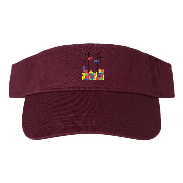 Tetris Skyline Valucap Bio-Washed Visor