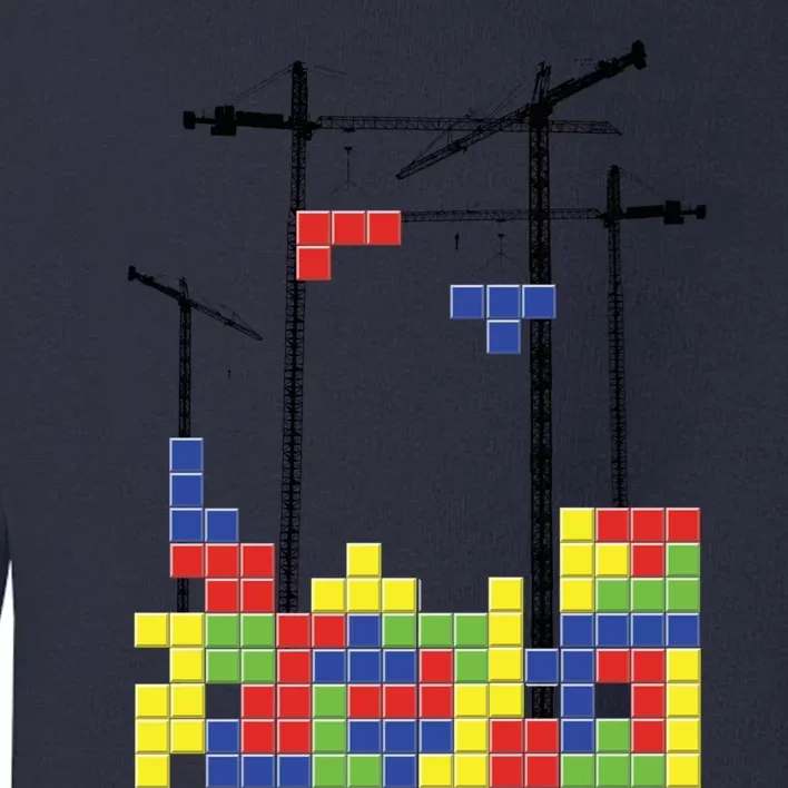 Tetris Skyline Toddler Sweatshirt