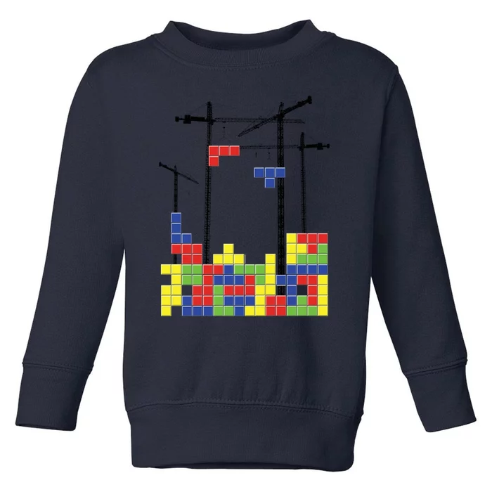 Tetris Skyline Toddler Sweatshirt