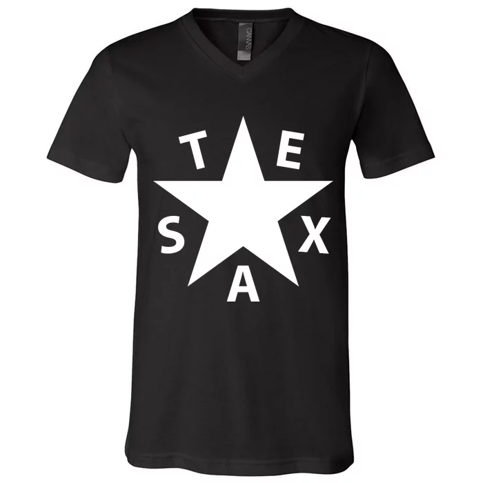 Texas Star V-Neck T-Shirt