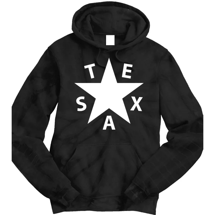 Texas Star Tie Dye Hoodie