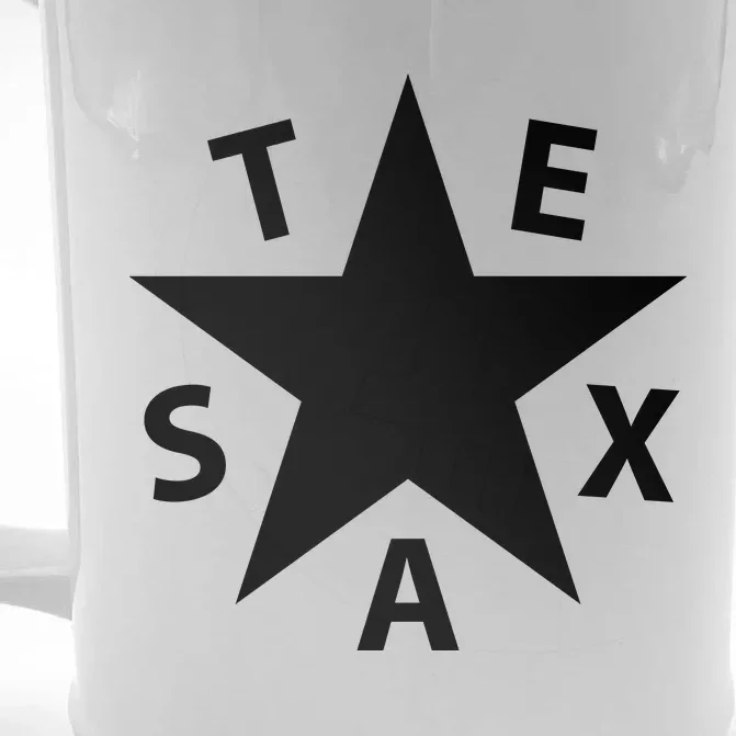 Texas Star Front & Back Beer Stein