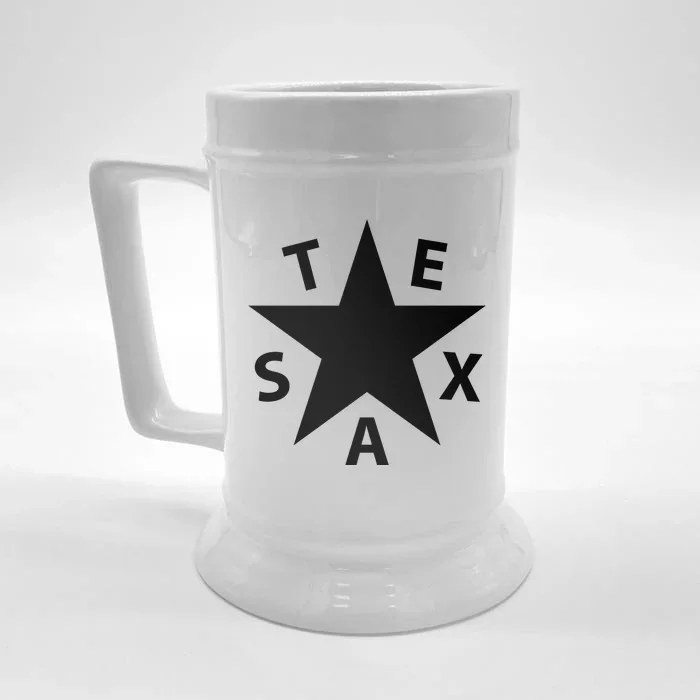 Texas Star Front & Back Beer Stein