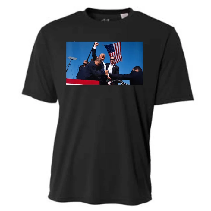 Trump Shooting Cooling Performance Crew T-Shirt