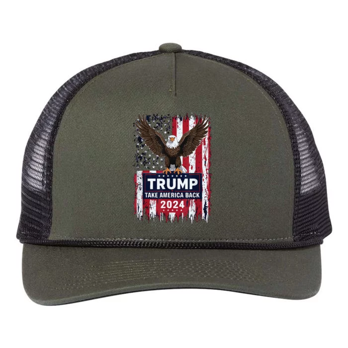 Trump Supporters Retro Rope Trucker Hat Cap