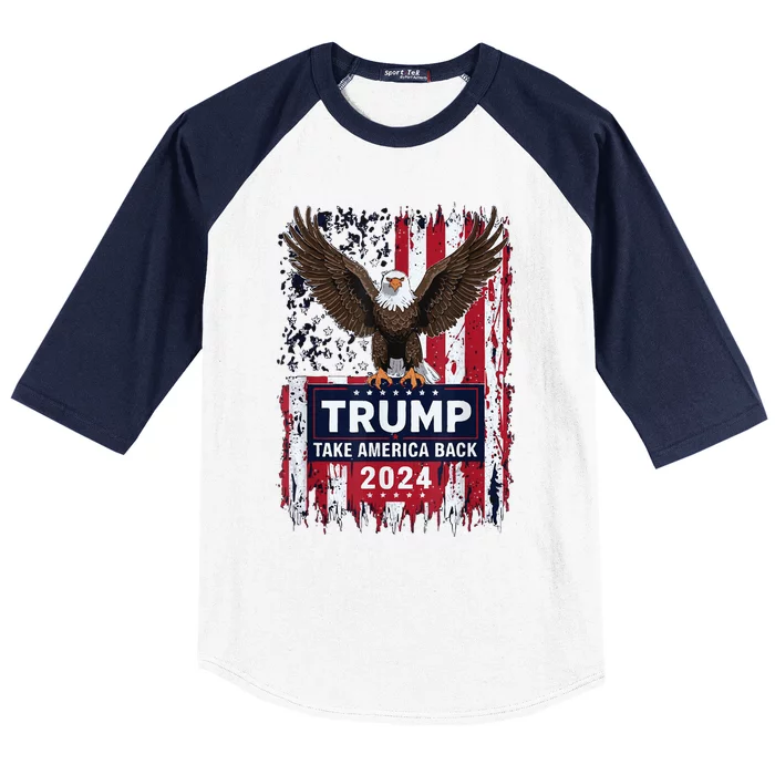 Trump Supporters Baseball Sleeve Shirt