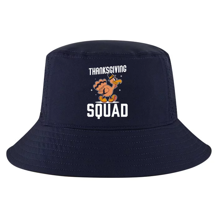 Thanksgiving Squad Turkeys Lover Cute Family Thanksgiving Funny Gift Cool Comfort Performance Bucket Hat