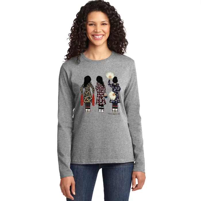 Three Sisters Ladies Long Sleeve Shirt