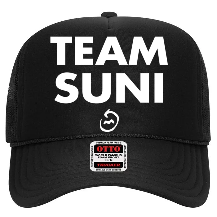 Team Suni High Crown Mesh Trucker Hat