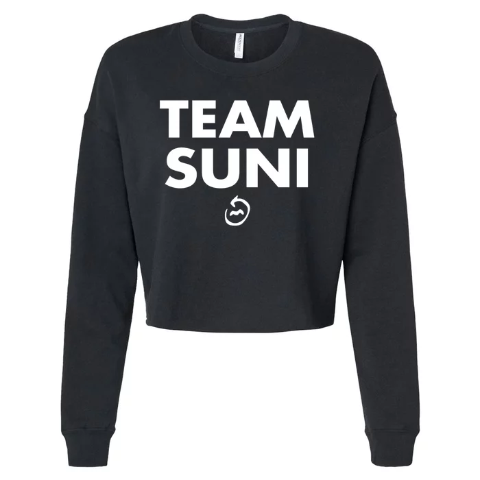 Team Suni Cropped Pullover Crew