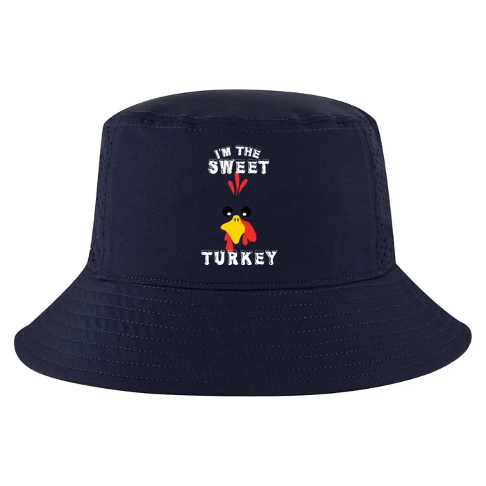 The Sweet Turkey Thanksgiving Funny Sweatshirt Graphic Print Unisex Cool Comfort Performance Bucket Hat