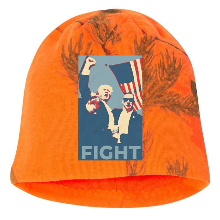 Trump Shot Trump Fight Kati - Camo Knit Beanie