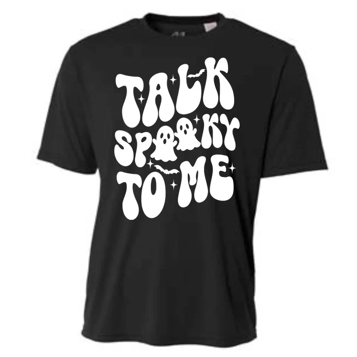 Take Spooky To Me Retro Groovy Halloween Cooling Performance Crew T-Shirt