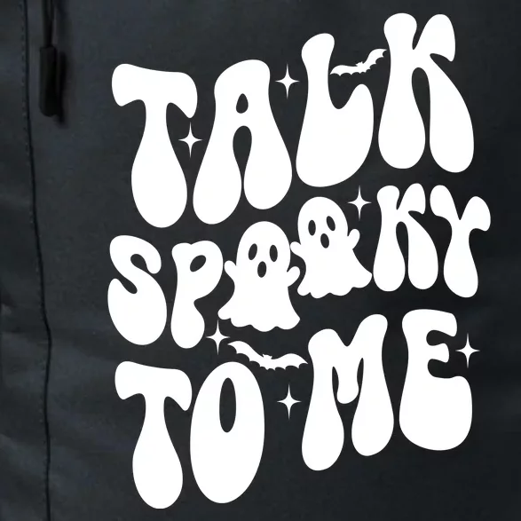 Take Spooky To Me Retro Groovy Halloween Daily Commute Backpack