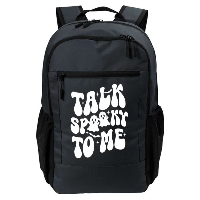 Take Spooky To Me Retro Groovy Halloween Daily Commute Backpack