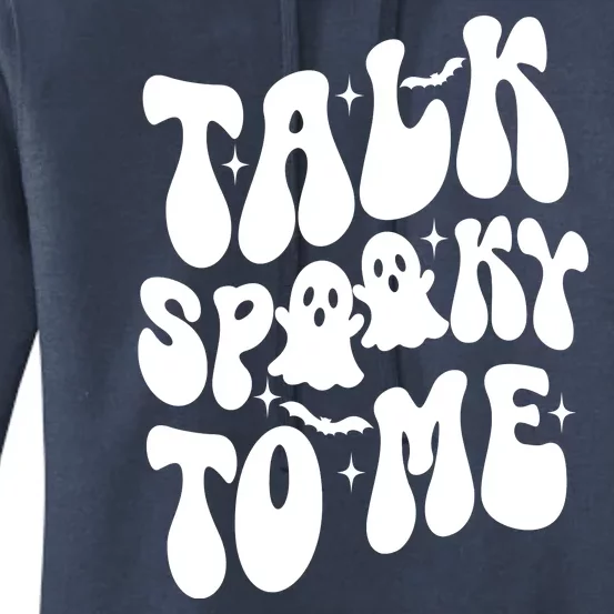 Take Spooky To Me Retro Groovy Halloween Women's Pullover Hoodie