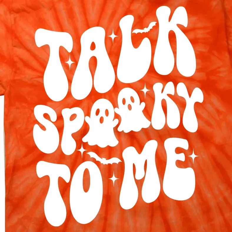 Take Spooky To Me Retro Groovy Halloween Tie-Dye T-Shirt