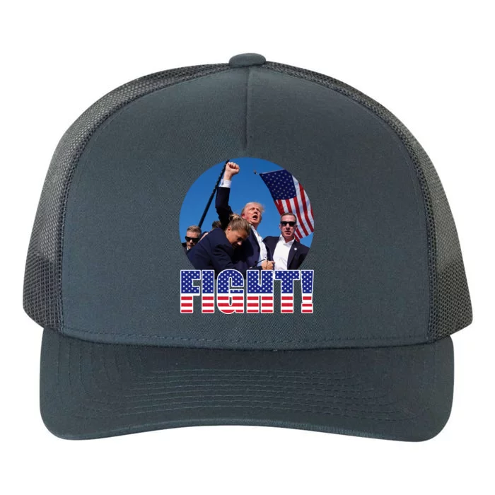 Trump Signals To Americans To Fight Yupoong Adult 5-Panel Trucker Hat