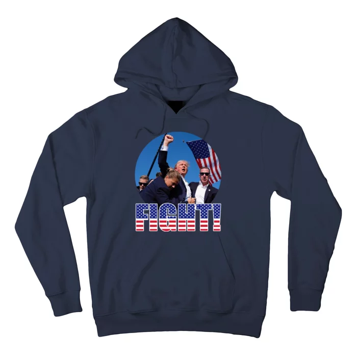 Trump Signals To Americans To Fight Hoodie