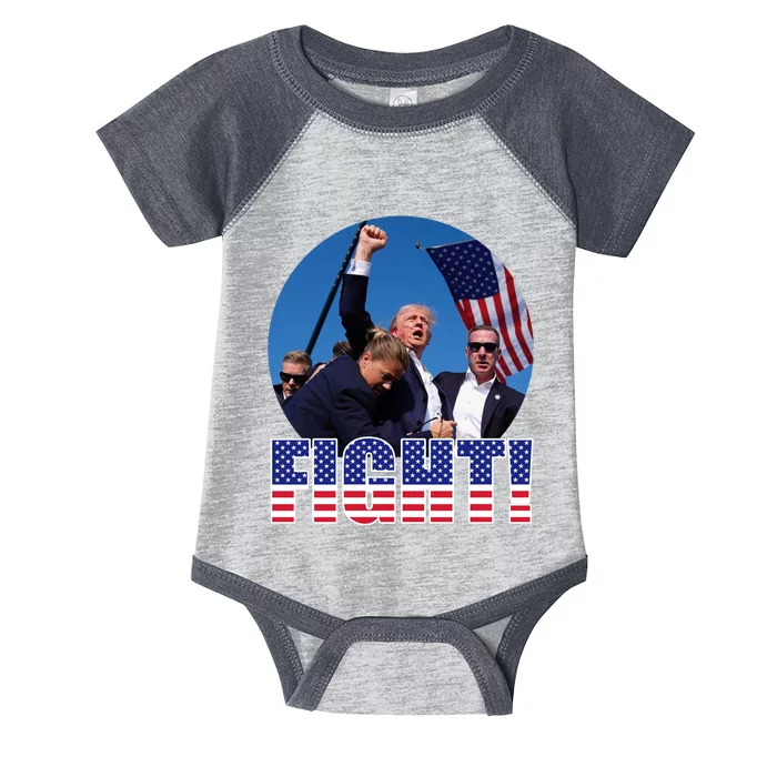 Trump Signals To Americans To Fight Infant Baby Jersey Bodysuit