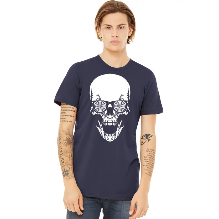 Trippy Skull Premium T-Shirt