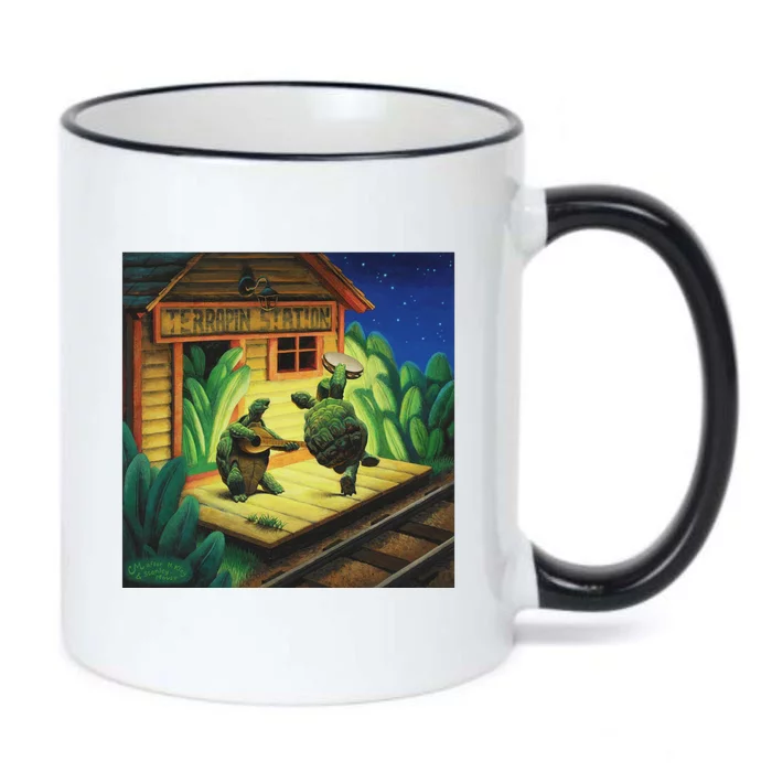 Terrapin Station Black Color Changing Mug