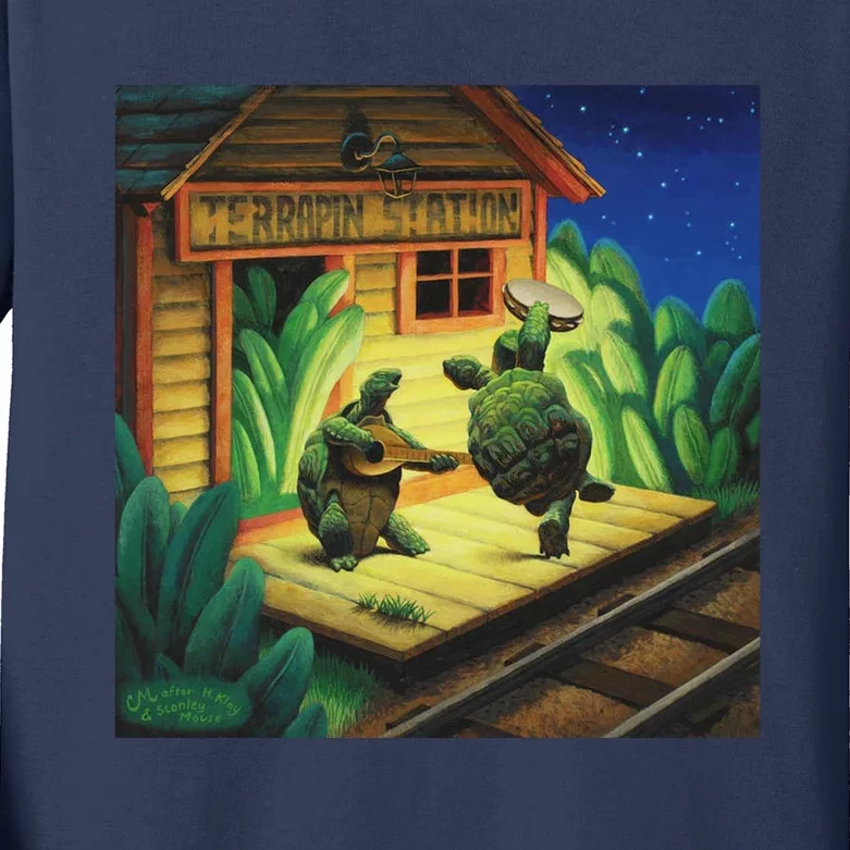 Terrapin Station Kids Long Sleeve Shirt