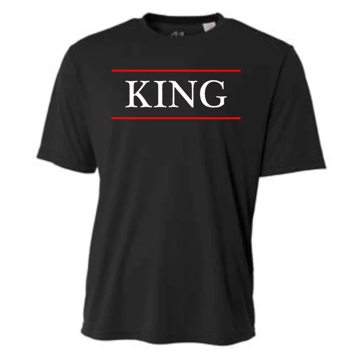 That Says The Word King On It Cooling Performance Crew T-Shirt