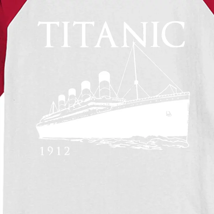 Titanic Shirt Kids Colorblock Raglan Jersey