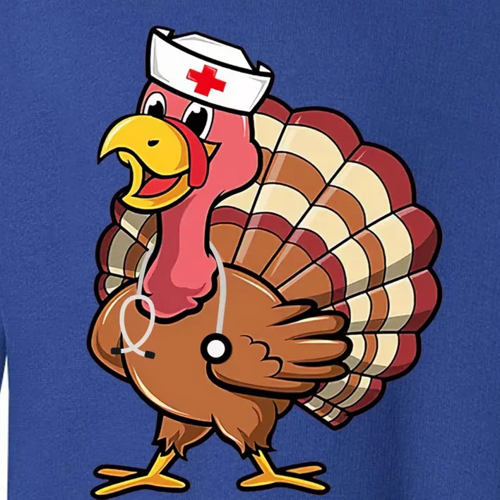 Thanksgiving Scrub Tops Turkey Nurse Holiday Nursing Funny Gift Toddler Sweatshirt