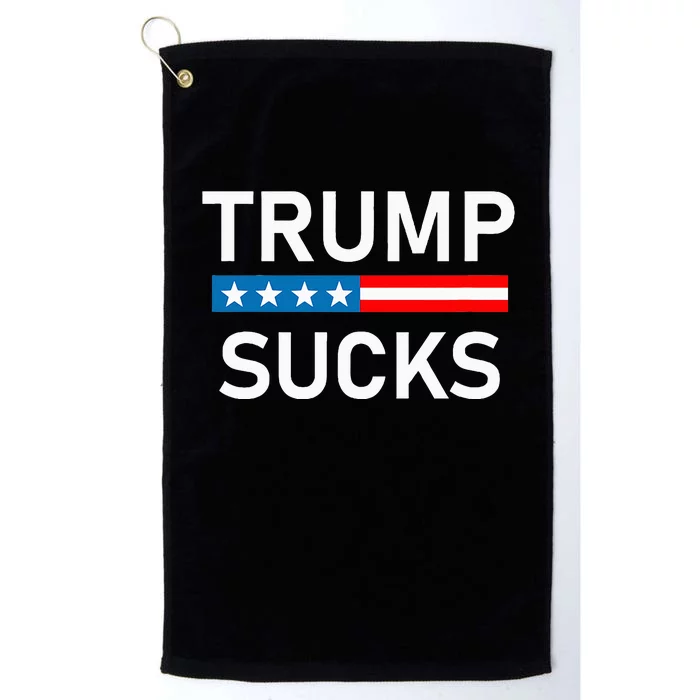 Trump Sucks Platinum Collection Golf Towel